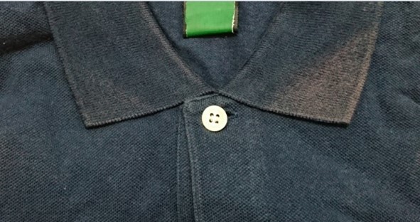 ポロゴルフシャツ(綿100%)　変退色