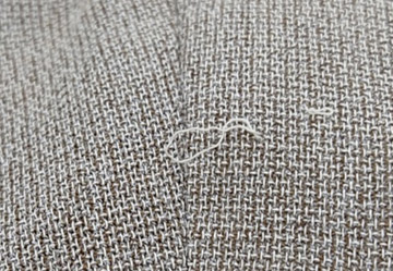 図12.織物のスナッグ事例