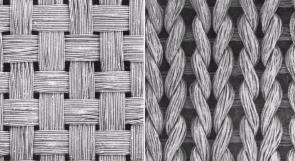 図5.織物とニット