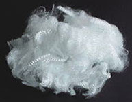 図2.ポリエステル繊維(短繊維)