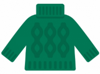 図3.ニット製品例　(セーター)