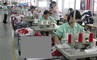 図16 縫製ライン