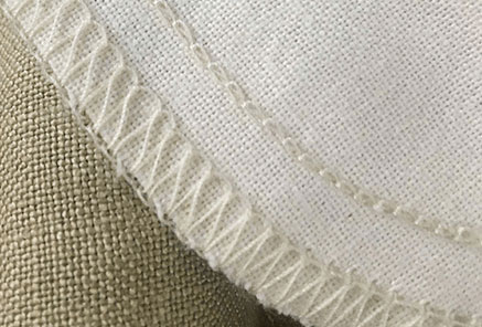 図11 インターロック縫いの例