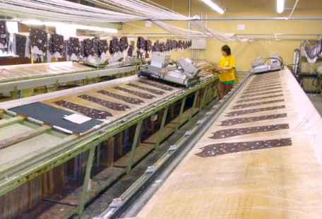 図16 顔料プリント工場の概要